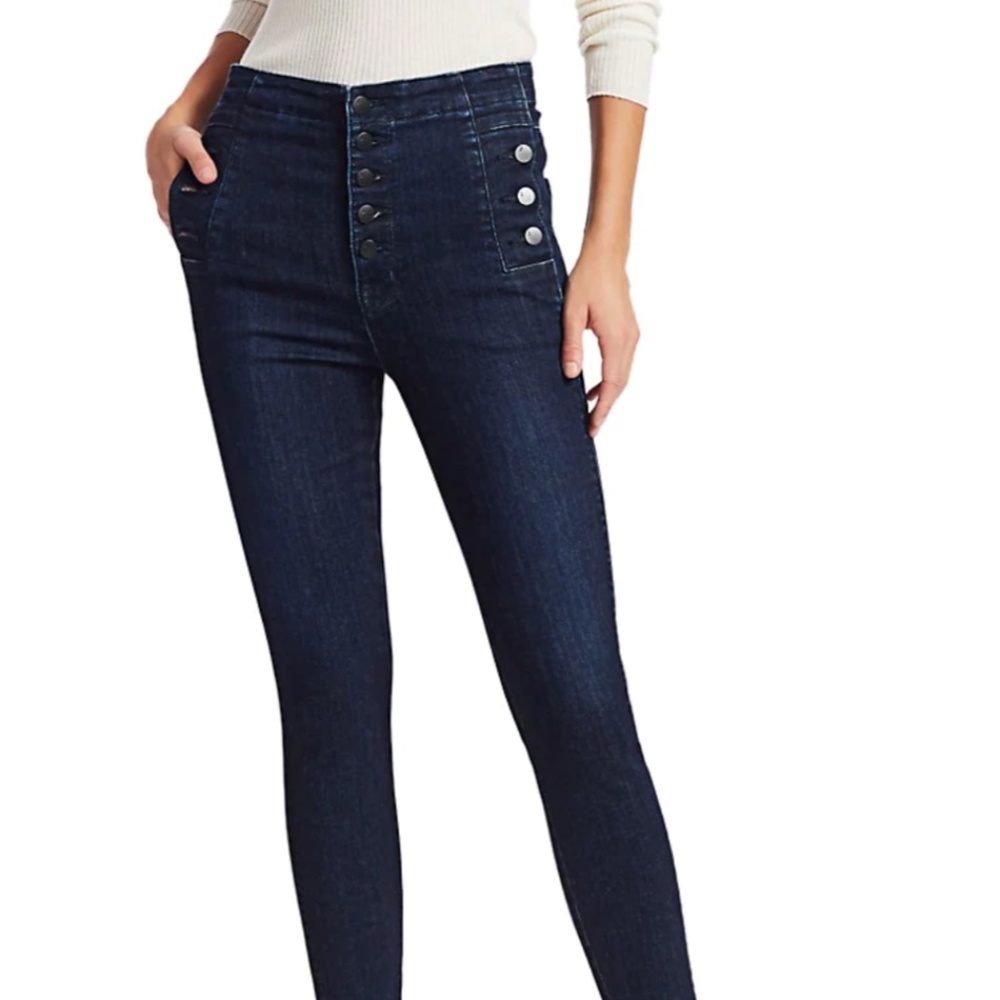 J Brand Natasha Sky High Skinny Jeans